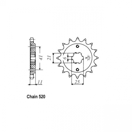 JT FRONT SPROCKET 283.14