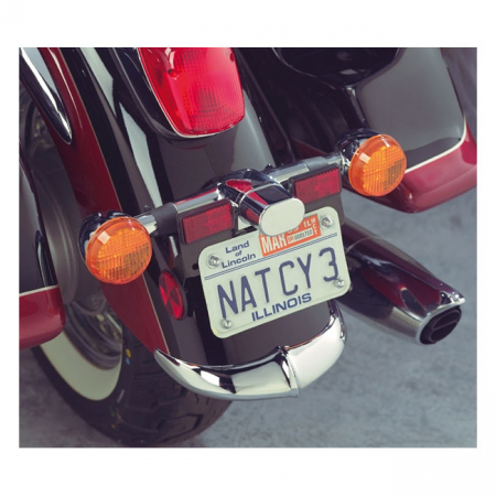 NC CAST REAR FENDER TIP CHROME