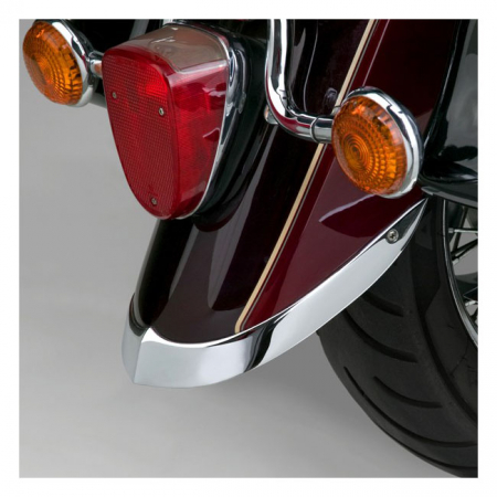 NC CAST REAR FENDER TIP CHROME