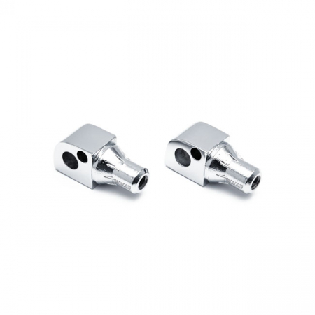 KURYAKYN FOOTPEG ADAPTER TAPERED CHROME