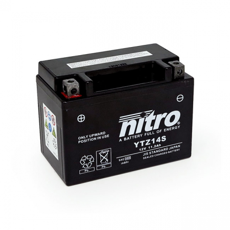 NITRO SEALED YTZ14S AGM BATTERY