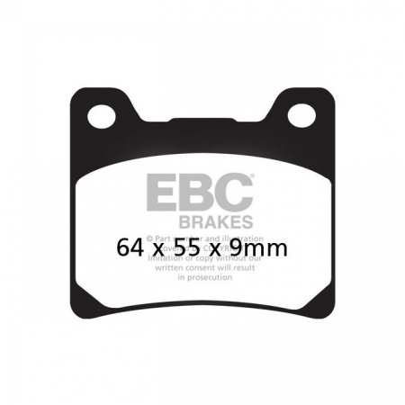 EBC ORGANIC BRAKE PADS