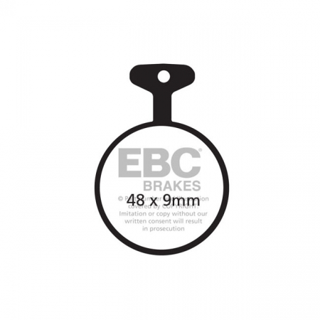 EBC ORGANIC BRAKE PADS