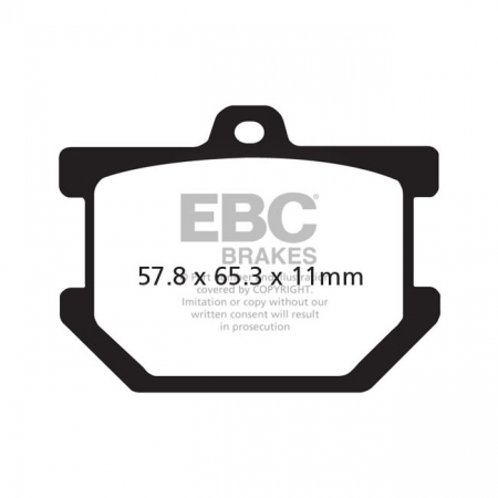 EBC ORGANIC BRAKE PADS