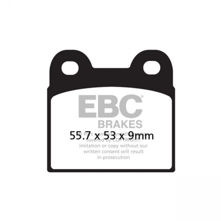 EBC V-PAD SEMI SINTERED BRAKE PADS