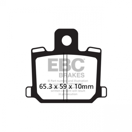 EBC ORGANIC BRAKE PADS