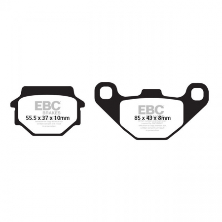 EBC ORGANIC BRAKE PADS