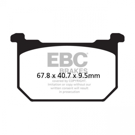 EBC ORGANIC BRAKE PADS