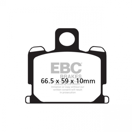 EBC ORGANIC BRAKE PADS