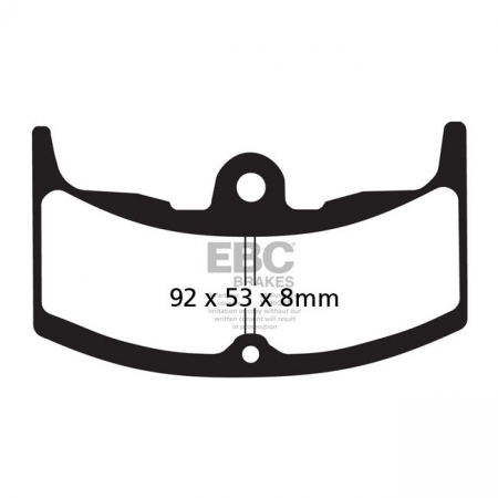 EBC ORGANIC BRAKE PADS