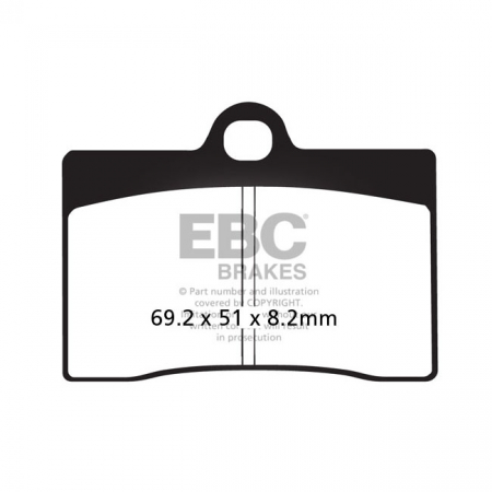 EBC ORGANIC BRAKE PADS