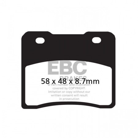 EBC ORGANIC BRAKE PADS