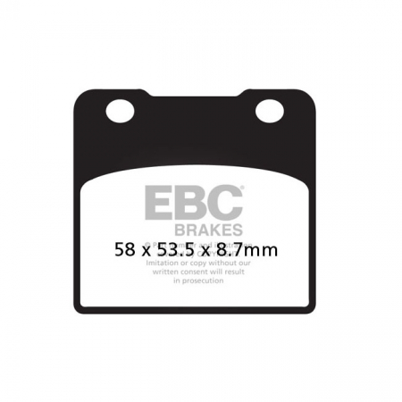 EBC ORGANIC BRAKE PADS