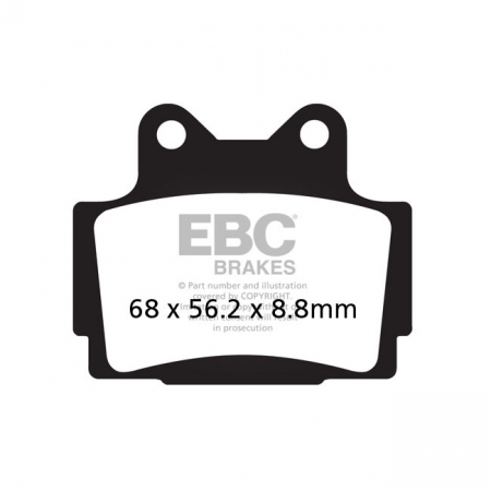 EBC ORGANIC BRAKE PADS