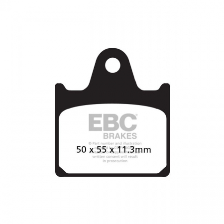 EBC ORGANIC BRAKE PADS