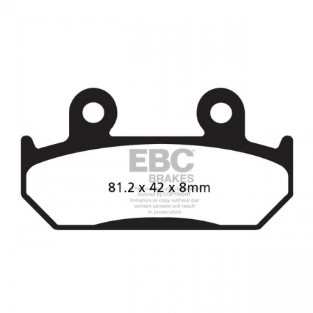 EBC ORGANIC BRAKE PADS