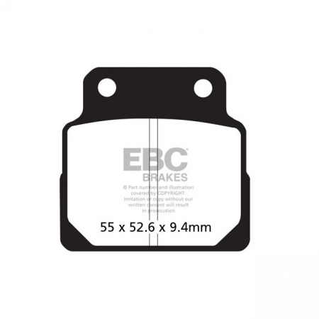 EBC ORGANIC BRAKE PADS