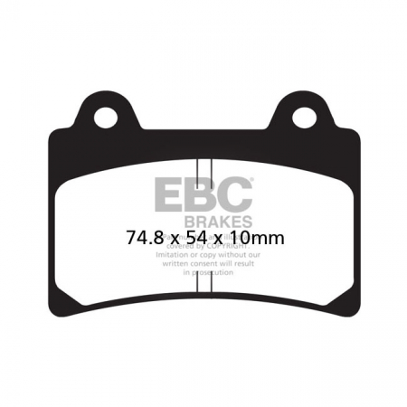 EBC ORGANIC BRAKE PADS