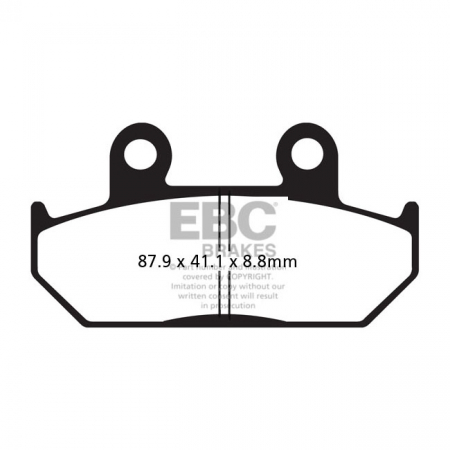 EBC ORGANIC BRAKE PADS