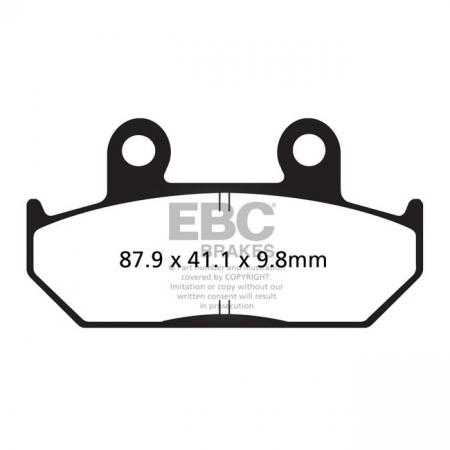 EBC ORGANIC BRAKE PADS