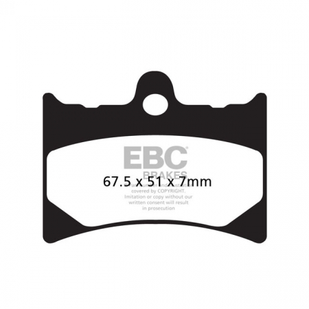 EBC ORGANIC BRAKE PADS