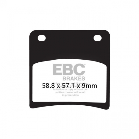 EBC V-PAD SEMI SINTERED BRAKE PADS