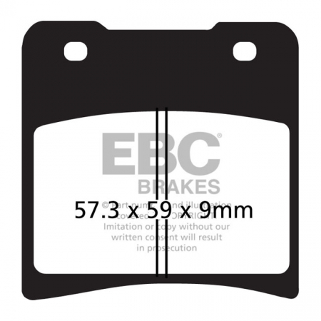 EBC ORGANIC BRAKE PADS