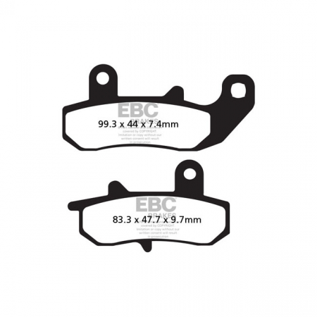 EBC ORGANIC BRAKE PADS