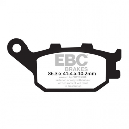 EBC V-PAD SEMI SINTERED BRAKE PADS