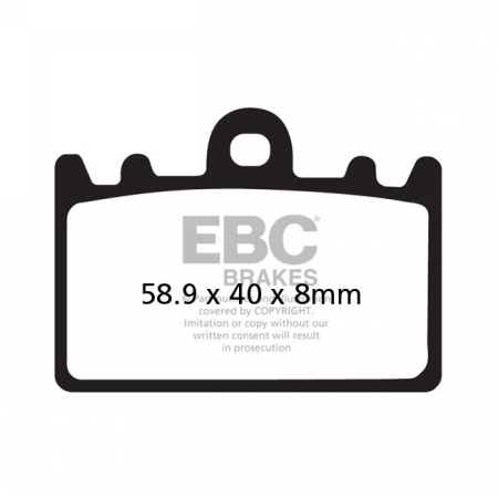 EBC ORGANIC BRAKE PADS