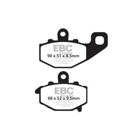 EBC ORGANIC BRAKE PADS