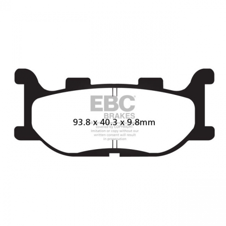 EBC ORGANIC BRAKE PADS