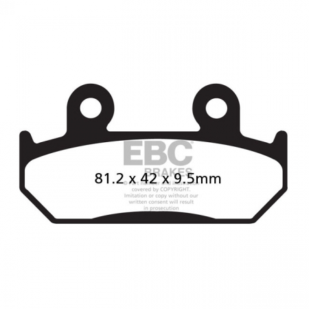 EBC ORGANIC BRAKE PADS