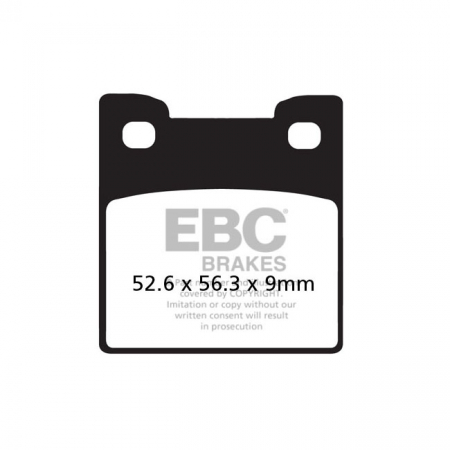 EBC ORGANIC BRAKE PADS