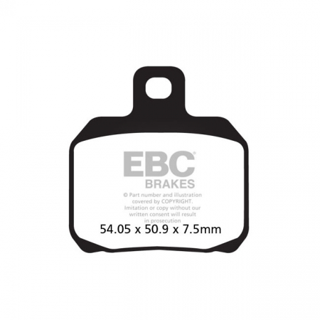 EBC ORGANIC BRAKE PADS