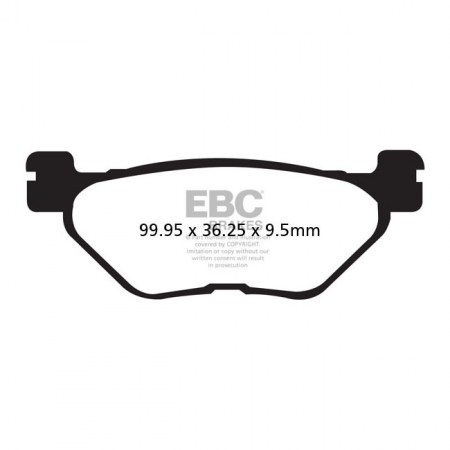 EBC ORGANIC BRAKE PADS