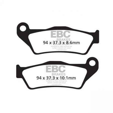 EBC DOUBLE-H SINTERED BRAKE PADS