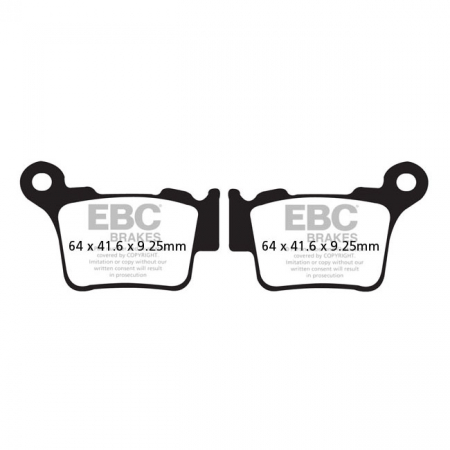 EBC CARBON X / TT SERIES BRAKE PADS