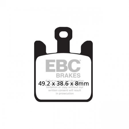 EBC DOUBLE-H SINTERED BRAKE PADS