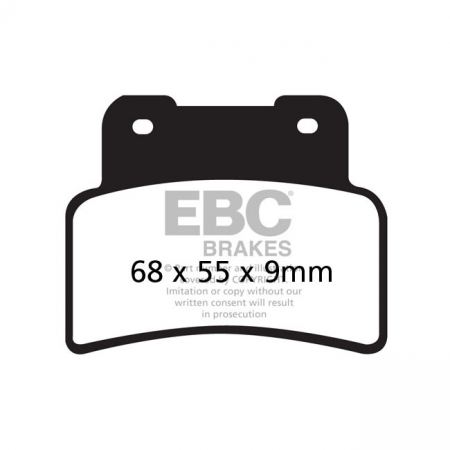 EBC ORGANIC BRAKE PADS