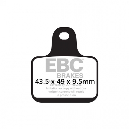 EBC DOUBLE-H SINTERED BRAKE PADS