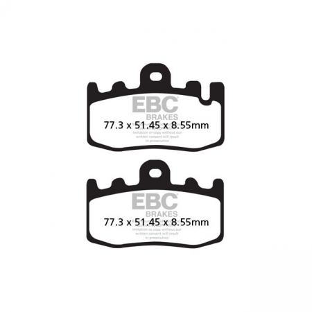 EBC DOUBLE-H SINTERED BRAKE PADS