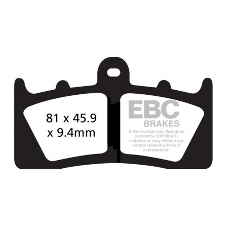 EBC DOUBLE-H SINTERED BRAKE PADS