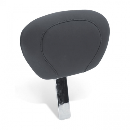 MUSTANG DRIVER BACKREST PLAIN BLACK