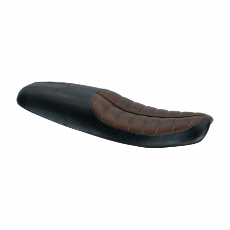 RSD 2-UP STEP CLASSIC SEAT ENZO BROWN/BLACK