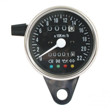 LED MINI SPEEDO 2::1 KMH. BLACK FACE