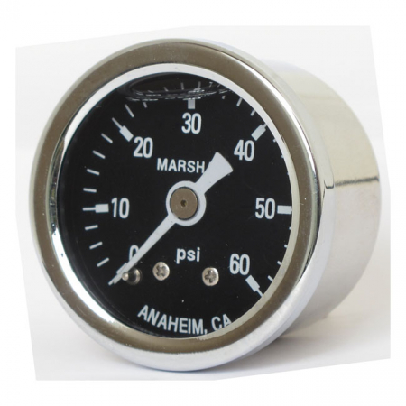 MARSHALL OIL PRESSURE GAUGE 0-60 PSI