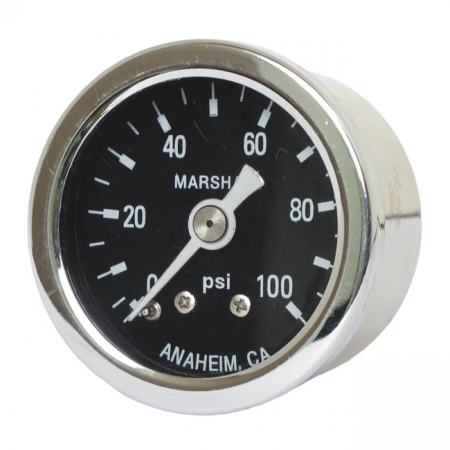 MARSHALL OIL PRESSURE GAUGE 0-100 PSI