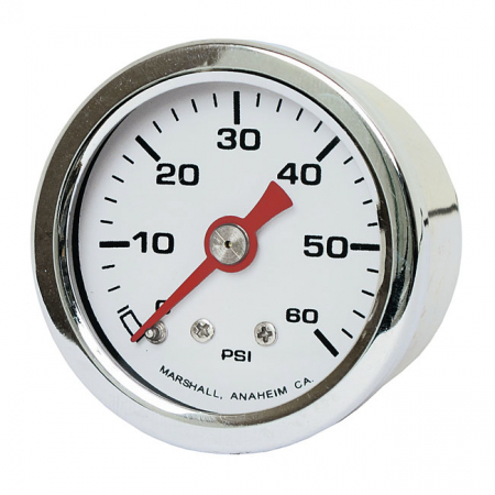 MARSHALL OIL PRESSURE GAUGE 0-60 PSI