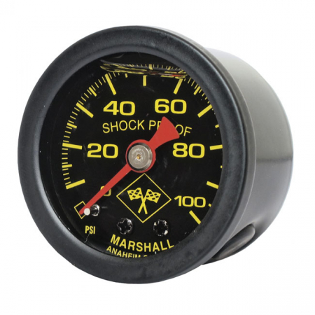 MARSHALL OIL PRESSURE GAUGE 0-100 PSI